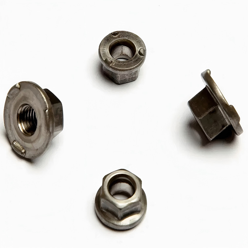 6 Proiectio Hex Weld Nut cum Flange
