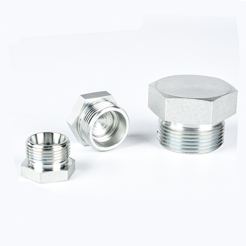 BSP Male Captivum Sigillum Obturaculum Hydraulic Pipe Fitting
