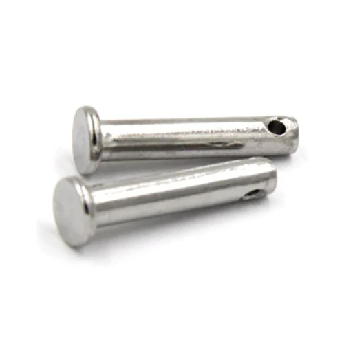 Clevis pins cum caput type est