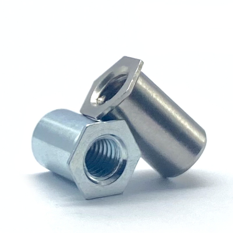 CNC Machined per foramen Hexagonal Rivet Nut