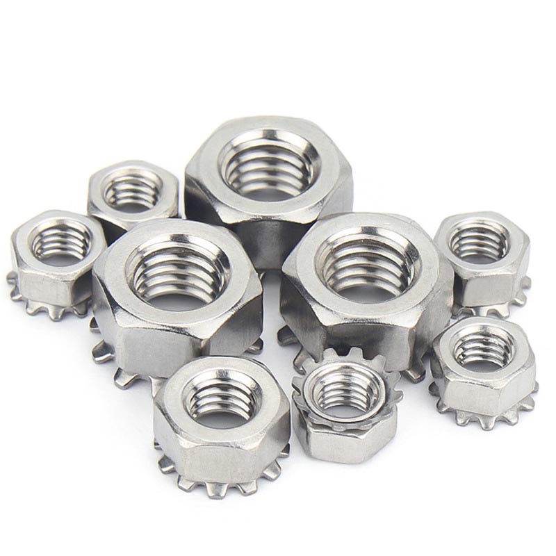 CONUGO nut cum Hexagonal vere washer