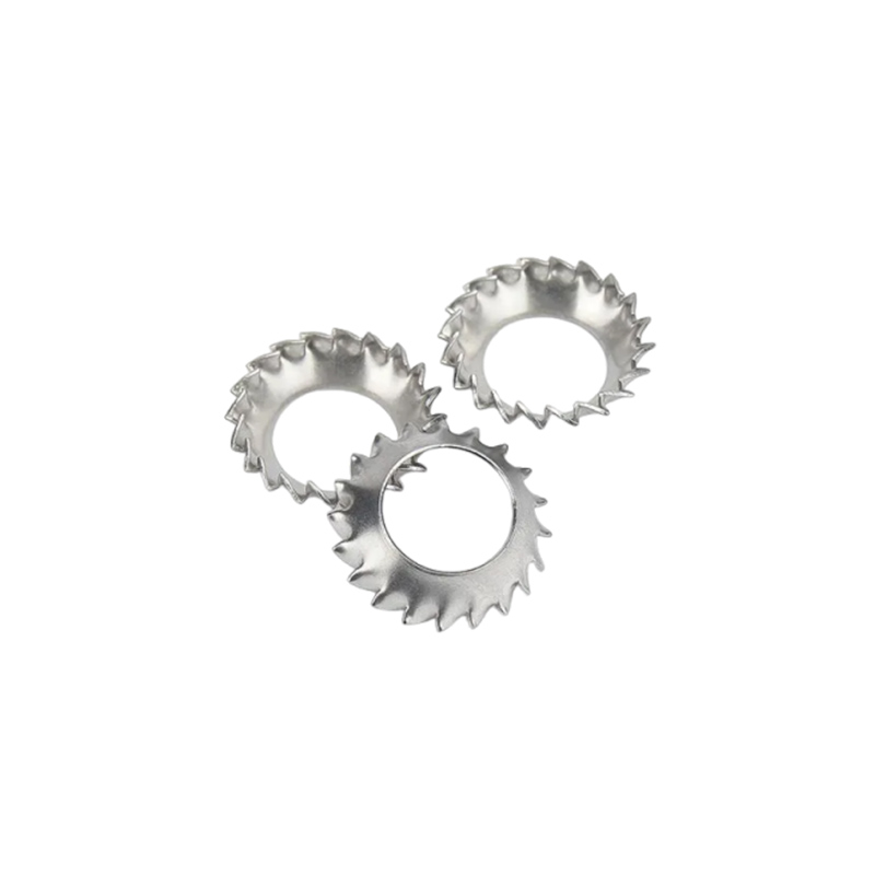 Countersunk Dentem externi serrati Conici Lok Washers