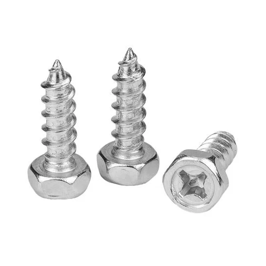 Cross recessed Hexagonal auto-percussoque Cochleas Type C