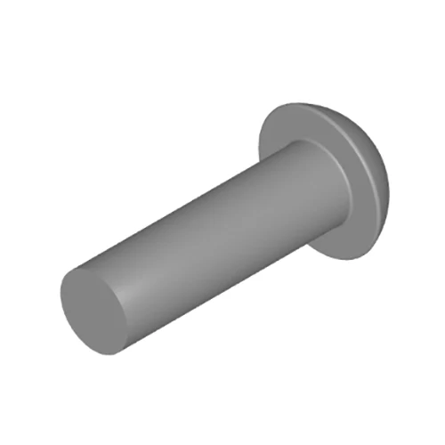 Cup caput rivets nigrum