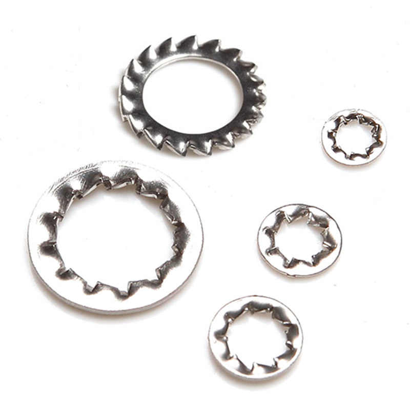 Externa dentes clausum washers