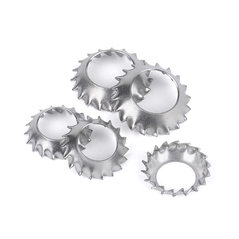 Externi Dentem Lok Washers Cum Countersunk