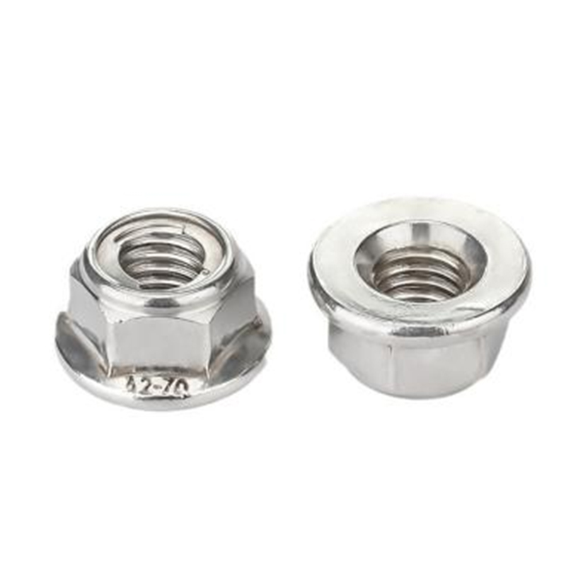 Hex Flange se densis nuces