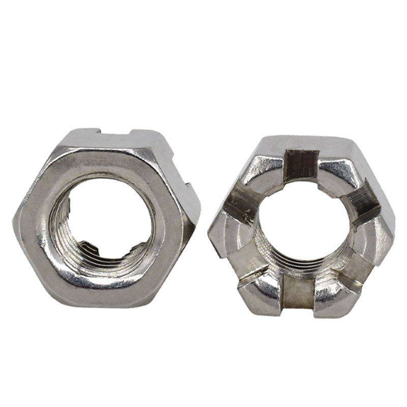 Hexagon slotted et castrum nucis style II