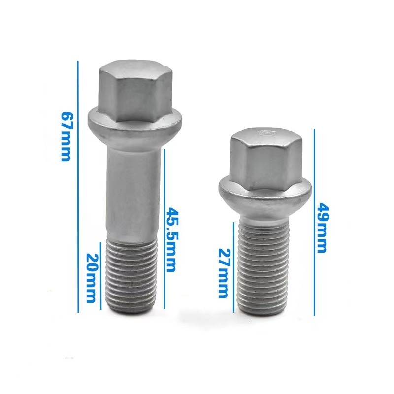 Hexagonal caput seras cum magna flanges