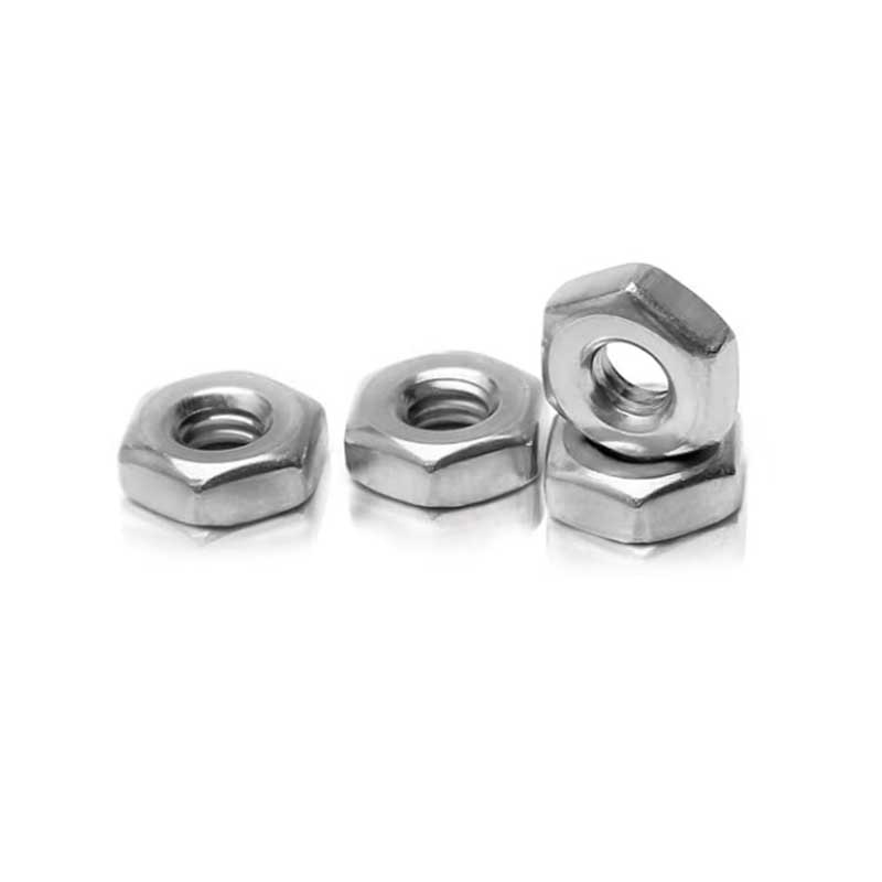 High Durness Flat Cutting Surface Hexagonal Nut