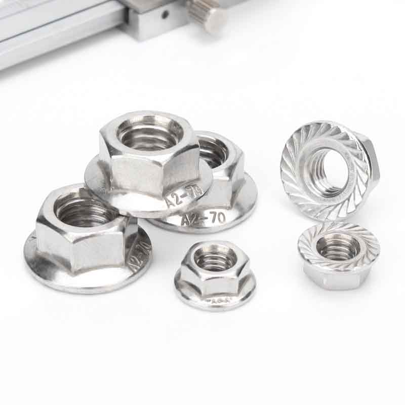 Princeps praecisione Hexagon Nuces Cum Flange