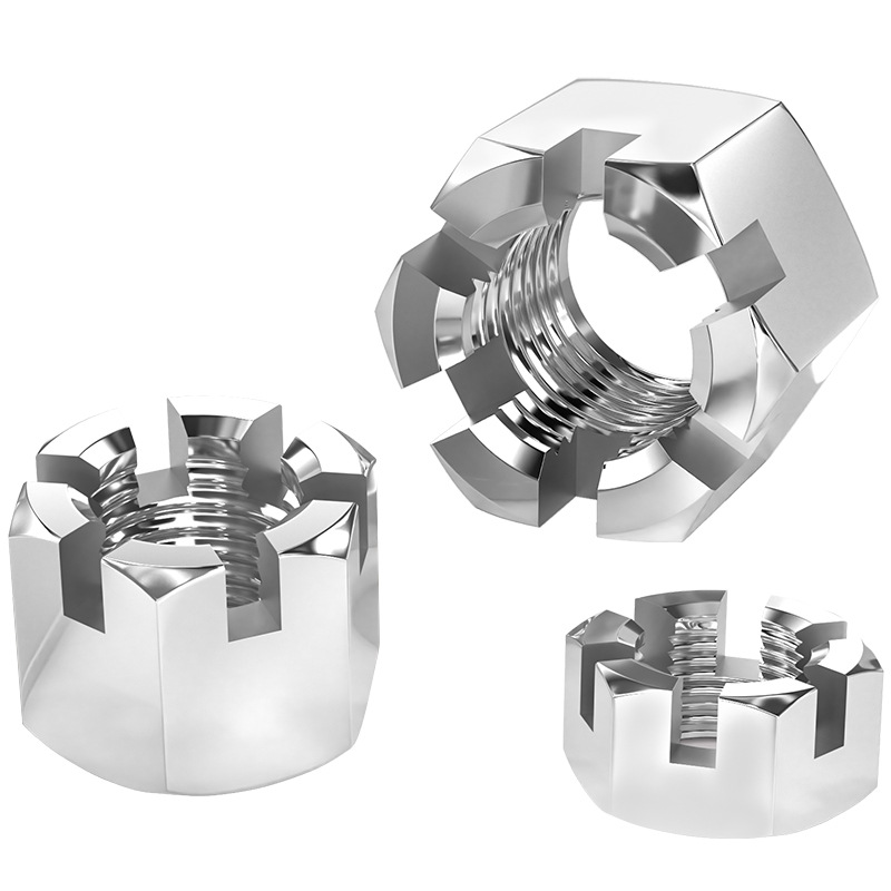 High Torque coronam nut cum socors
