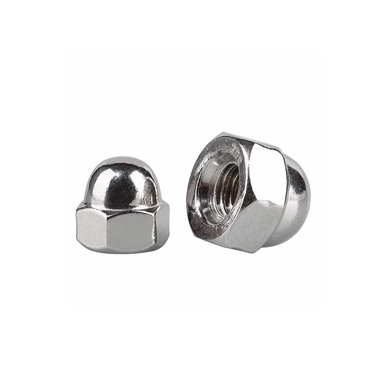 Integrated Chrome Plated Cap Nuts