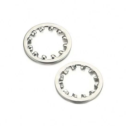 Internum dentes clausum washers
