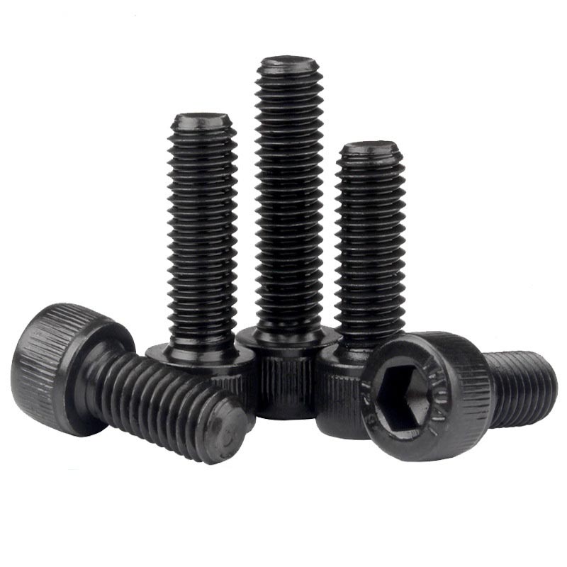 Knurled caput Hexagon ostium screw