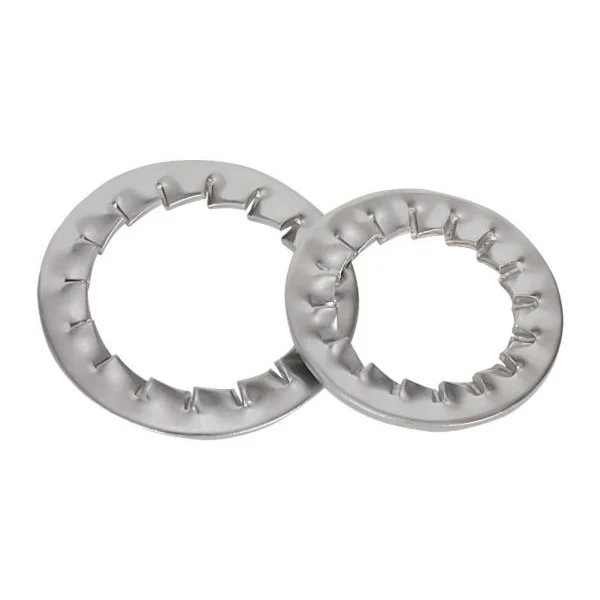 Serrato clausum washers internum dentium