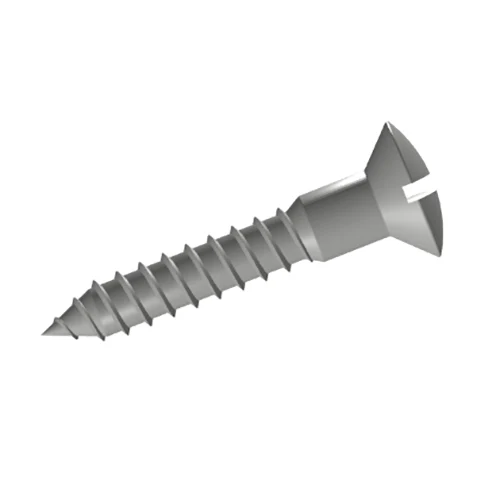 Slotted Rasied Counterunk Caput ligno Cochleas