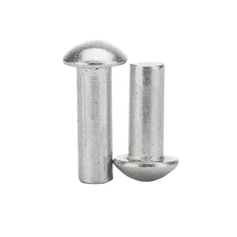 Solidum plana per caput Rivet